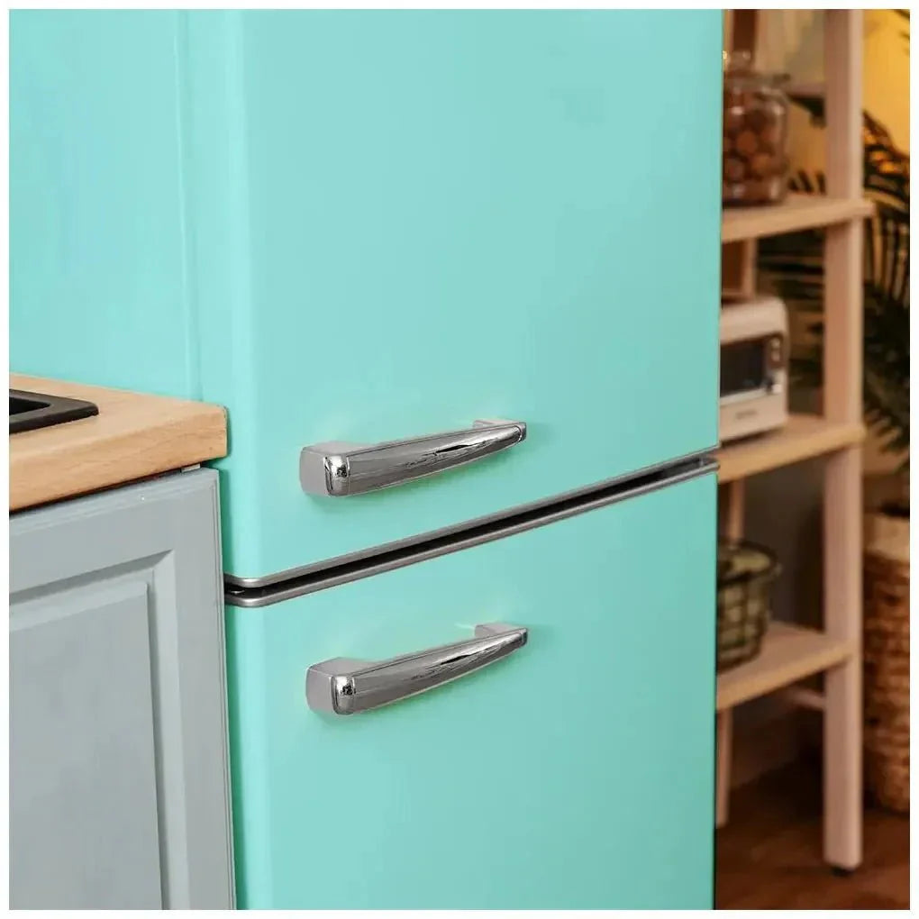Frigorífico Retro 300L Verde, Clase E, con Luz y Crisper Box para Ahorro Energético de Cecotec