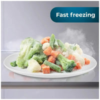 Frigorífico Integrable 121L Clase E con Fast Freezing y Puerta Reversible de Cecotec