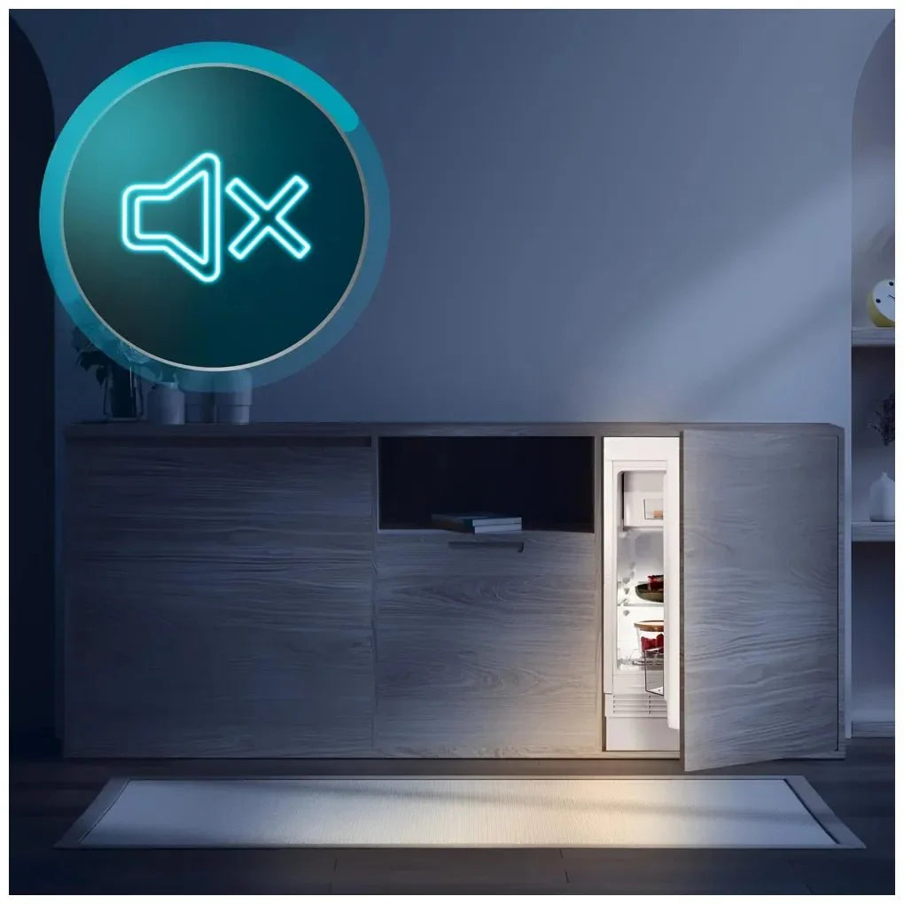 Frigorífico Integrable 121L Clase E con Fast Freezing y Puerta Reversible de Cecotec