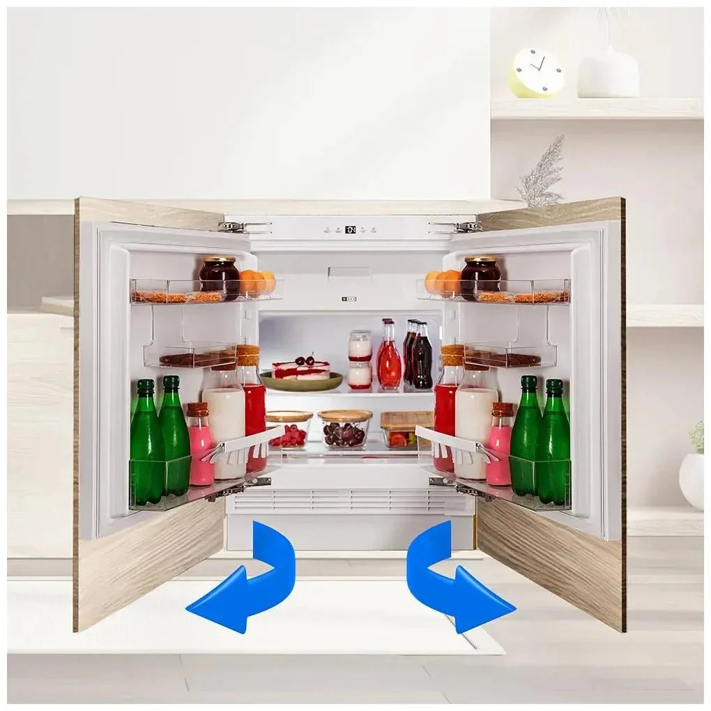 Frigorífico Integrable 121L Clase E con Fast Freezing y Puerta Reversible de Cecotec