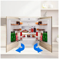 Frigorífico Integrable 121L Clase E con Fast Freezing y Puerta Reversible de Cecotec