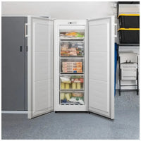 Congelador Vertical 155L No Frost con Puerta Reversible y Alarma de Apertura de Cecotec