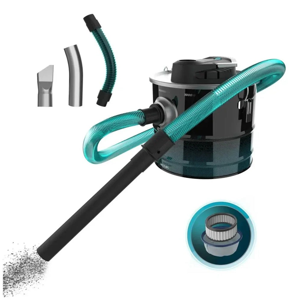 Aspirador de Cenizas 1000W: Limpieza Eficiente para Hogar y Exterior de Cecotec
