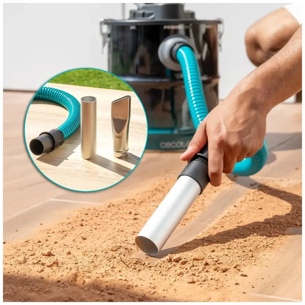 Aspirador de Cenizas 1200W: Limpieza Profunda para Estufas y Barbacoas de Cecotec