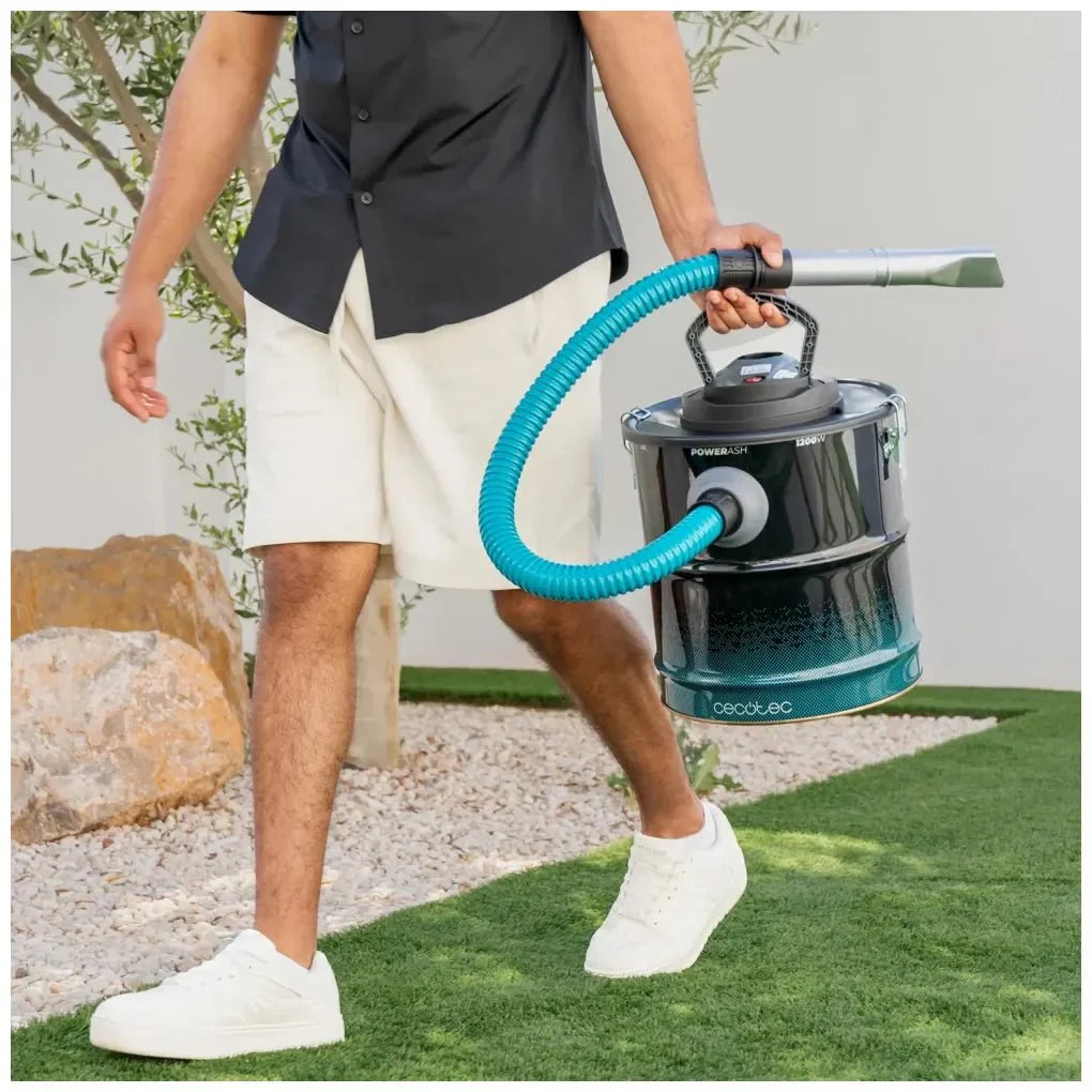 Aspirador de Cenizas 1200W: Limpieza Profunda para Estufas y Barbacoas de Cecotec