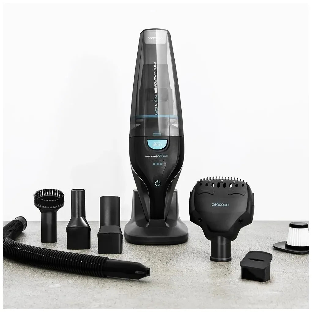 Aspirador de Mano Potente 22,2 V para Mascotas y Líquidos con Tecnología Ciclónica de Cecotec