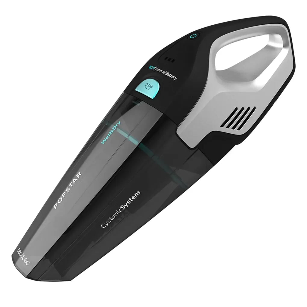 Aspirador de Mano Potente 18,5V para Sólidos y Líquidos con Tecnología Ciclónica de Cecotec
