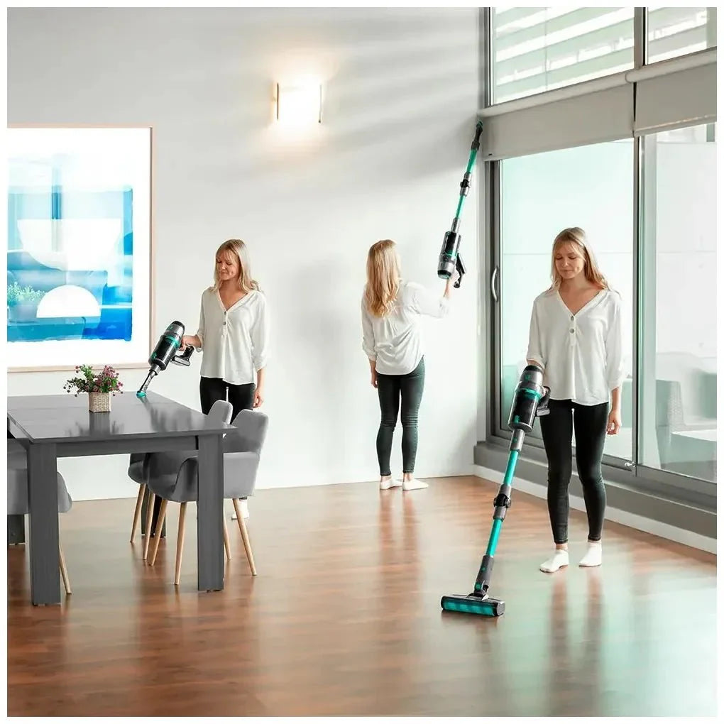 Aspirador Vertical 4 en 1: Potencia, Autonomía y Limpieza en Seco y Húmedo de Cecotec