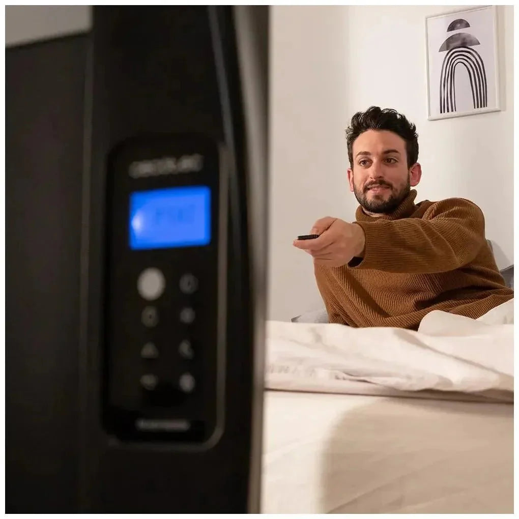Emisor Térmico ReadyWarm 1800: Calor Eficiente y Seguro para Espacios de 15 m² de Cecotec
