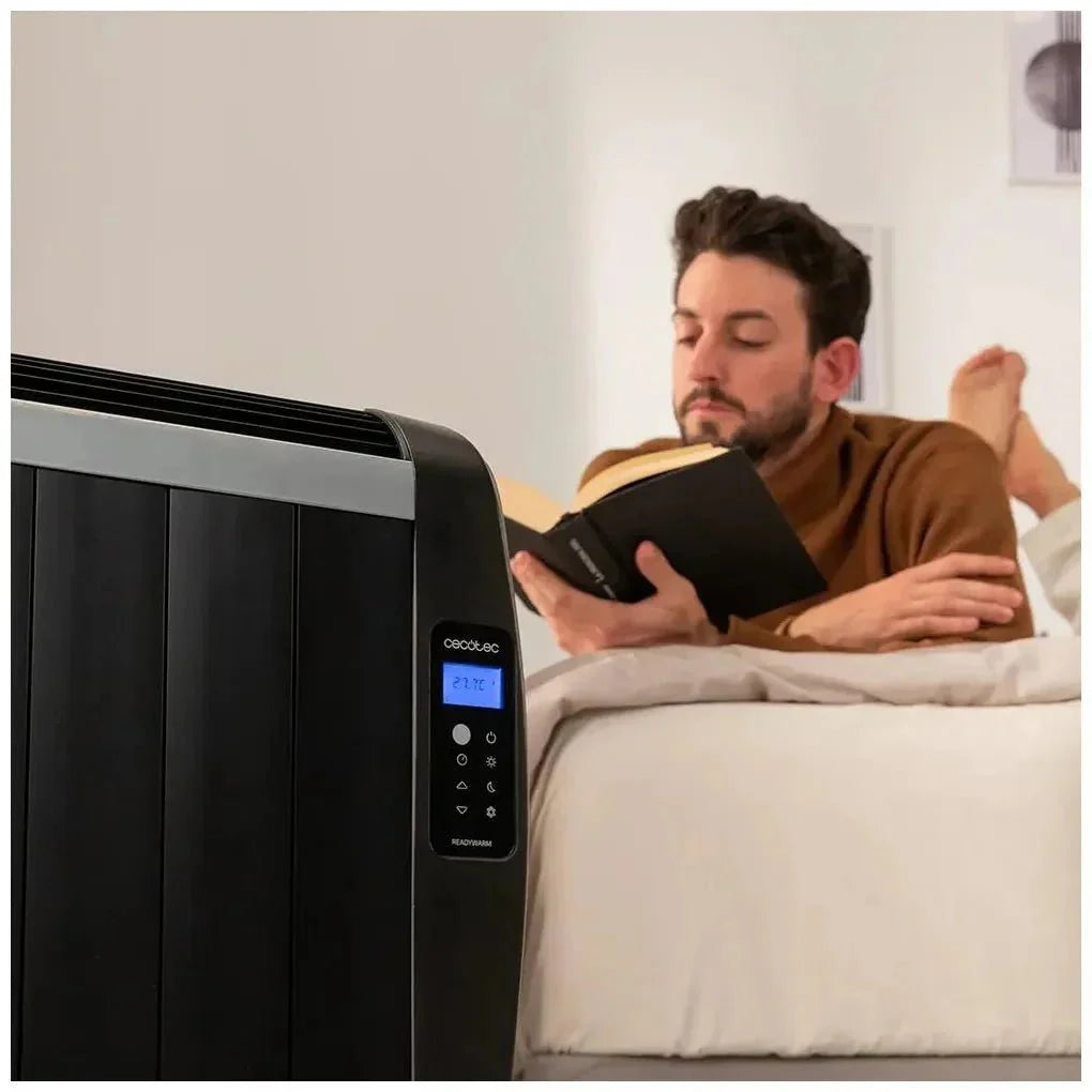 Emisor Térmico ReadyWarm 1800: Calor Eficiente y Seguro para Espacios de 15 m² de Cecotec