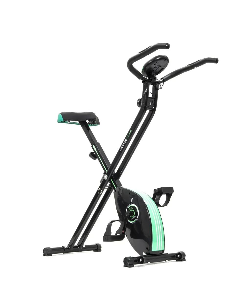 Bicicleta Estática Plegable X-Bike: Compacta, Silenciosa y Ergonómica para Casa de Cecotec