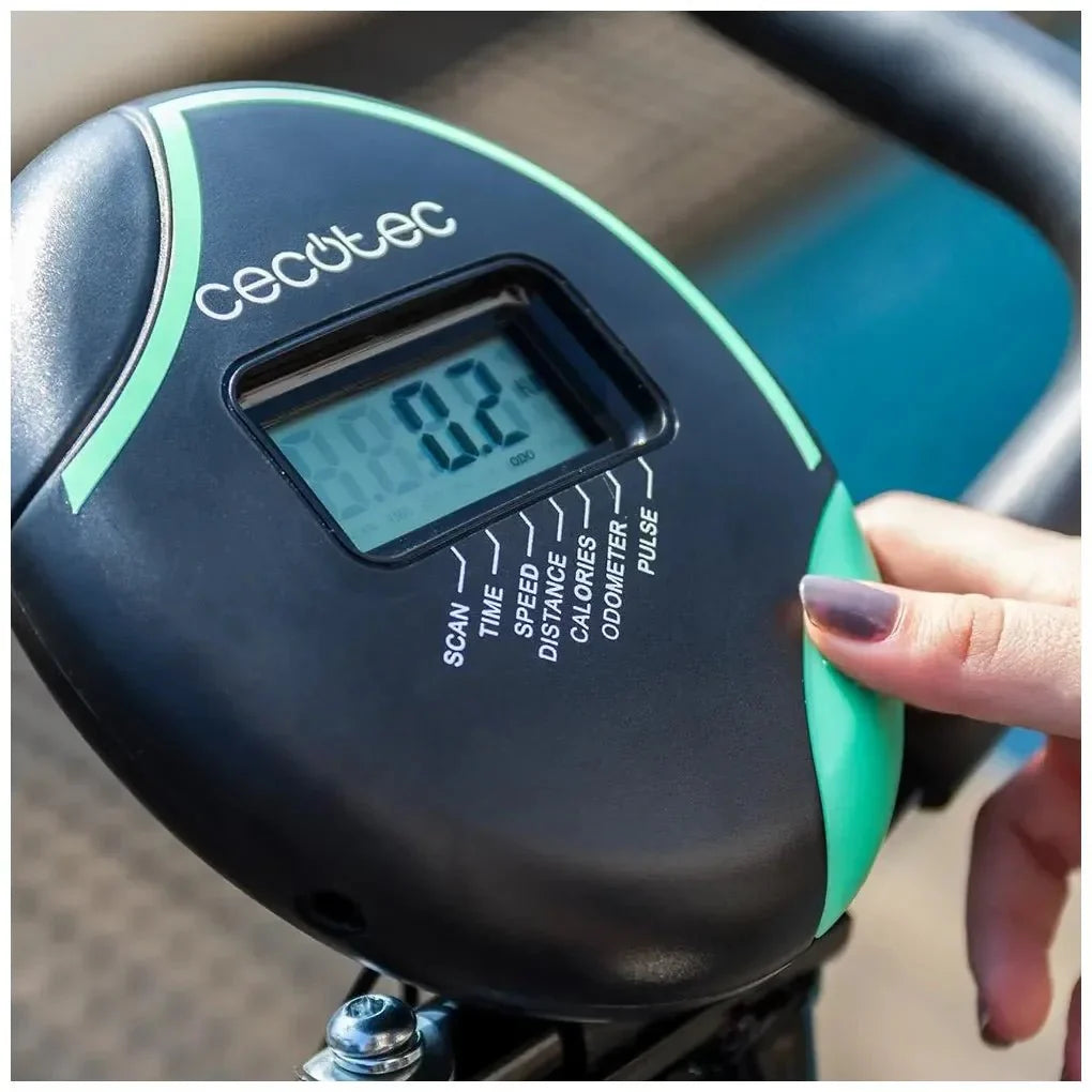 Bicicleta Estática Plegable X-Bike: Compacta, Silenciosa y Ergonómica para Casa de Cecotec