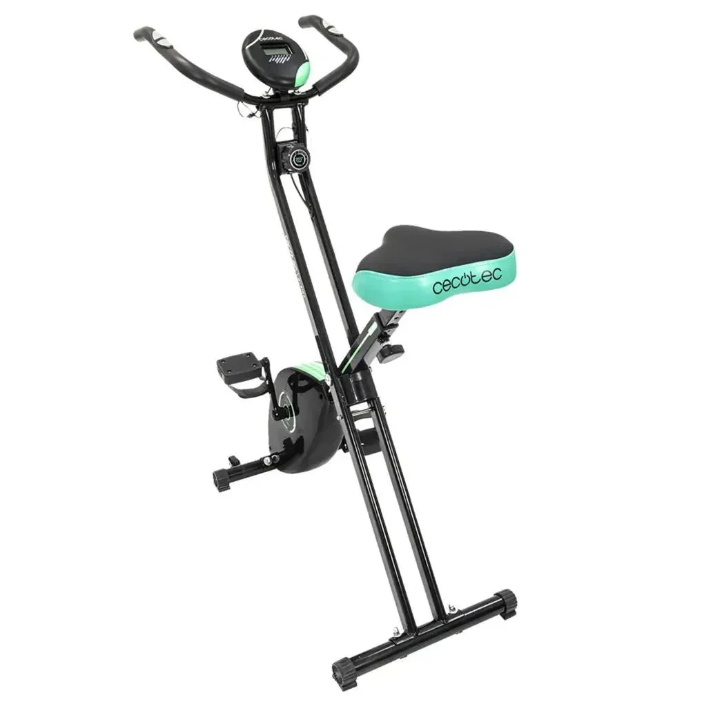 Bicicleta Estática Plegable X-Bike: Compacta, Silenciosa y Ergonómica para Casa de Cecotec