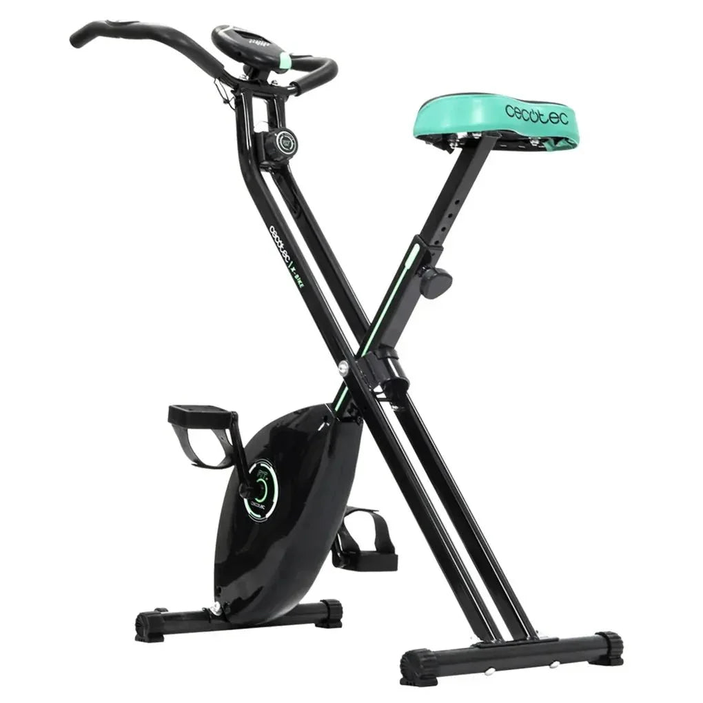 Bicicleta Estática Plegable X-Bike: Compacta, Silenciosa y Ergonómica para Casa de Cecotec