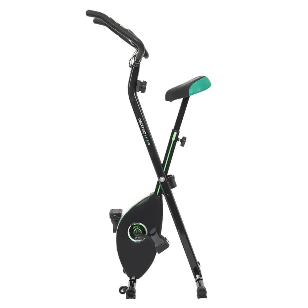 Bicicleta Estática Plegable X-Bike: Compacta, Silenciosa y Ergonómica para Casa de Cecotec