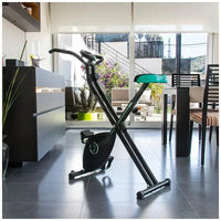 Bicicleta Estática Plegable X-Bike: Compacta, Silenciosa y Ergonómica para Casa de Cecotec