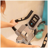 Bicicleta estática Indoor DrumFit 13000 Delfos con volante de inercia de 13 kg sistema Silence Fit y pantalla LCD de Cecotec