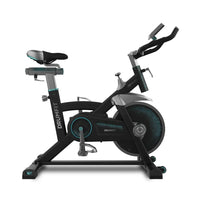 Bicicleta estatica DrumFit 18000 Ceres con volante de inercia de 18 kg sistema Silence Fit y pantalla LCD Cecotec