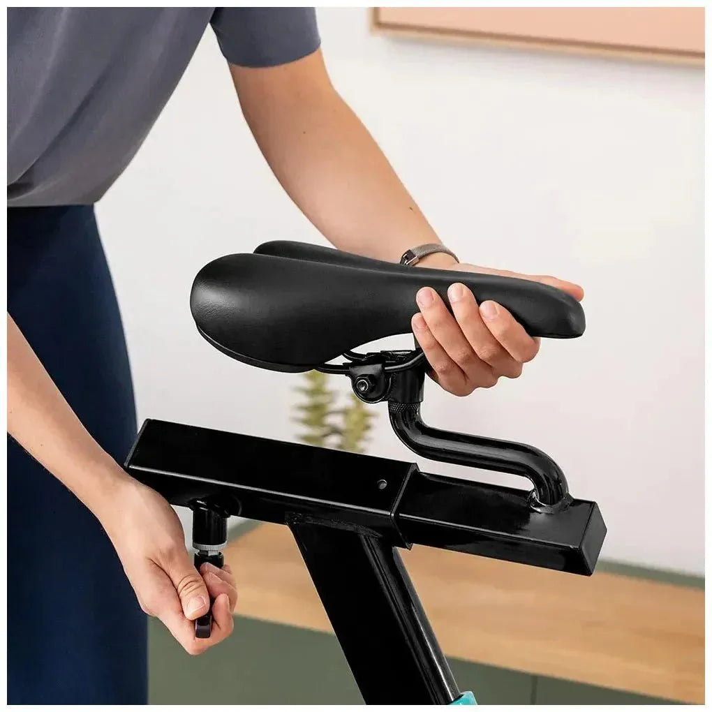 Bicicleta estaticaDrumFit 23000 Kosmos Pro UltraFlex con volante de 23 kg tecnología Dynamic Pro y pantalla LCD Cecotec