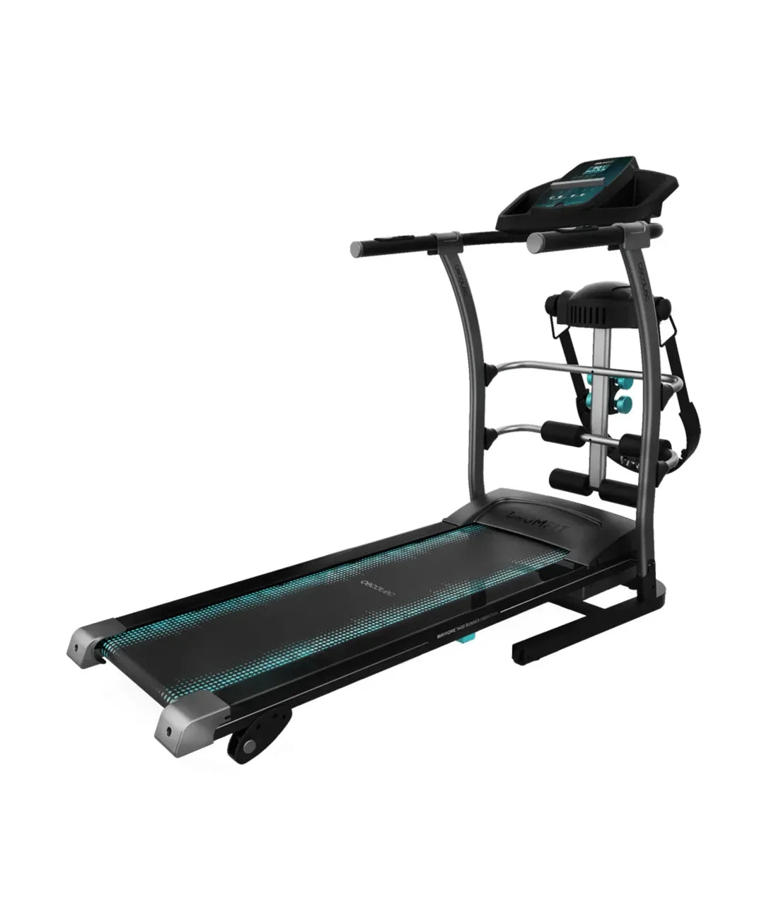 Cinta de Correr Plegable 1100W con Masaje y Entrenamiento Multifunción de Cecotec