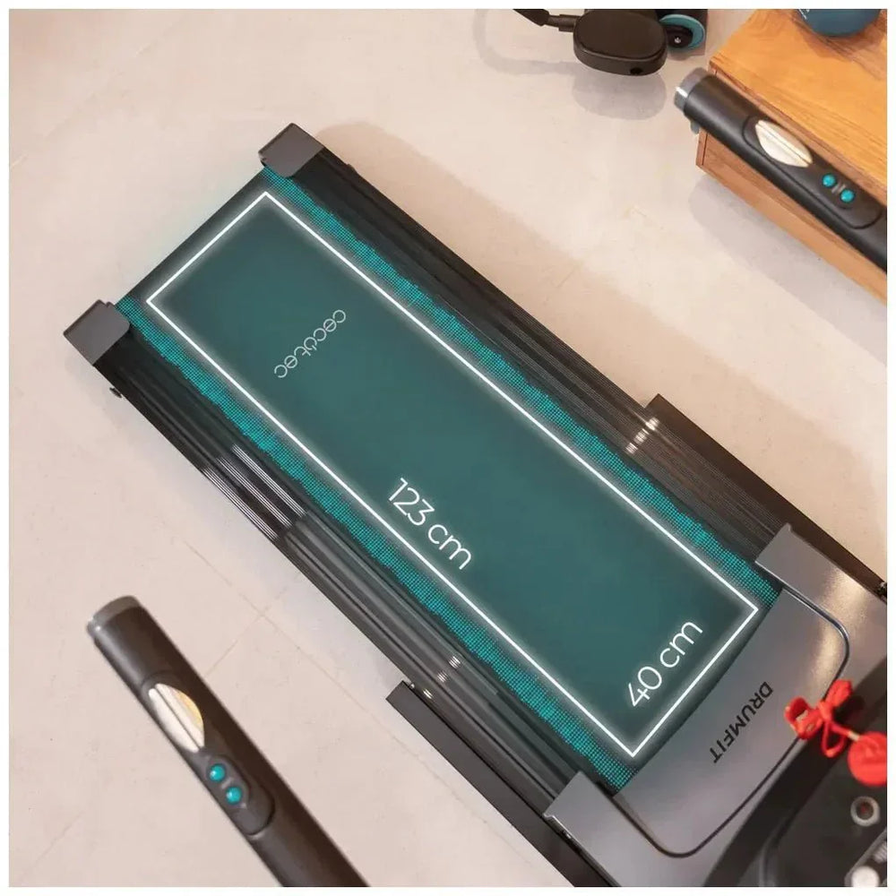 Cinta de Correr Plegable 1100W con Masaje y Entrenamiento Multifunción de Cecotec