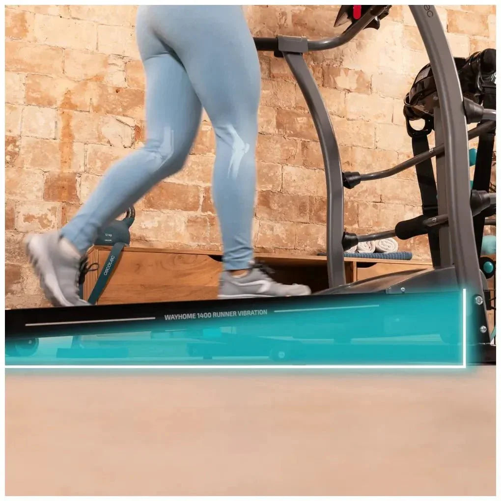Cinta de Correr Plegable 1100W con Masaje y Entrenamiento Multifunción de Cecotec
