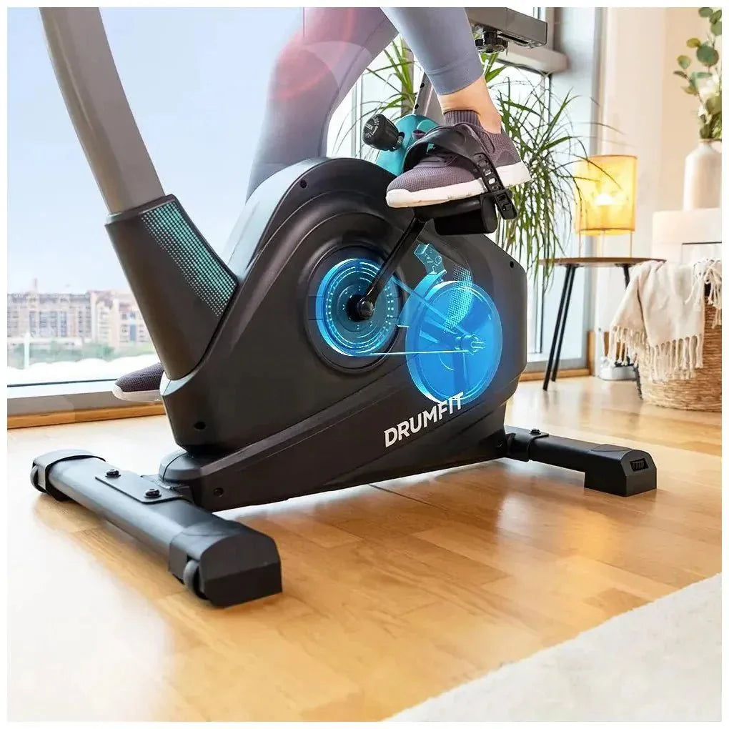 Bicicleta Estática DrumFit Cycle 6000 Pegasus: Resistencia Magnética y Comodidad de Cecotec