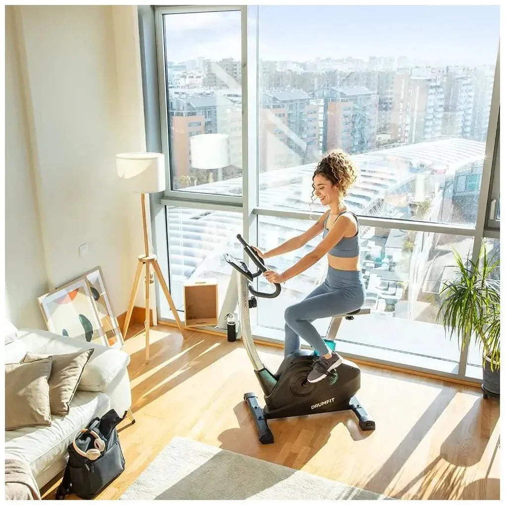 Bicicleta Estática DrumFit Cycle 6000 Pegasus: Resistencia Magnética y Comodidad de Cecotec