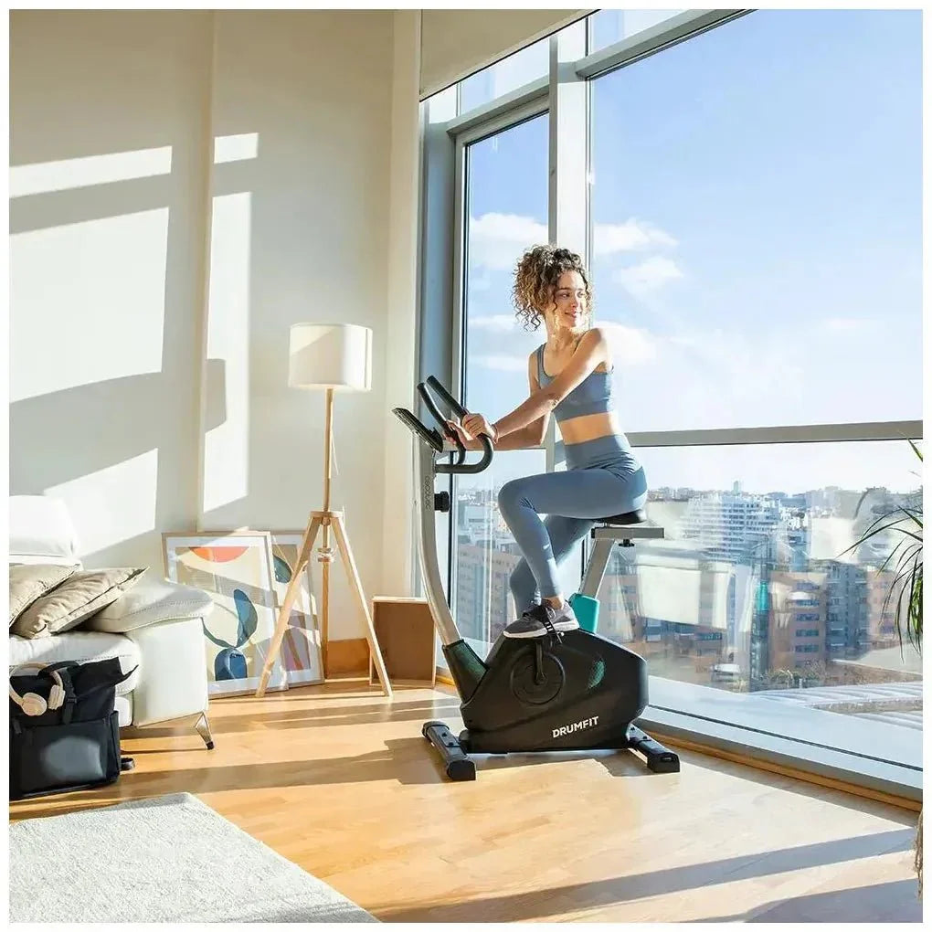 Bicicleta Estática DrumFit Cycle 6000 Pegasus: Resistencia Magnética y Comodidad de Cecotec