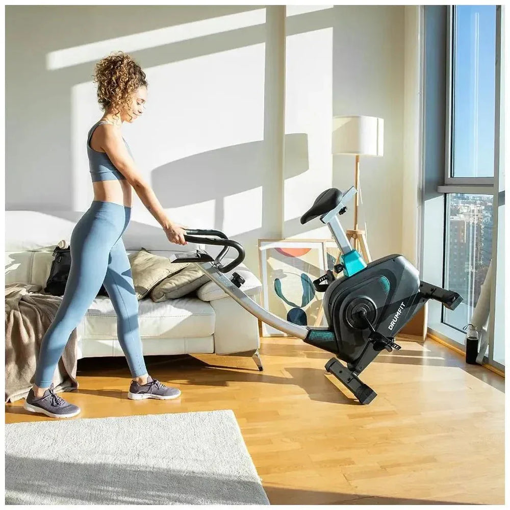 Bicicleta Estática DrumFit Cycle 6000 Pegasus: Resistencia Magnética y Comodidad de Cecotec