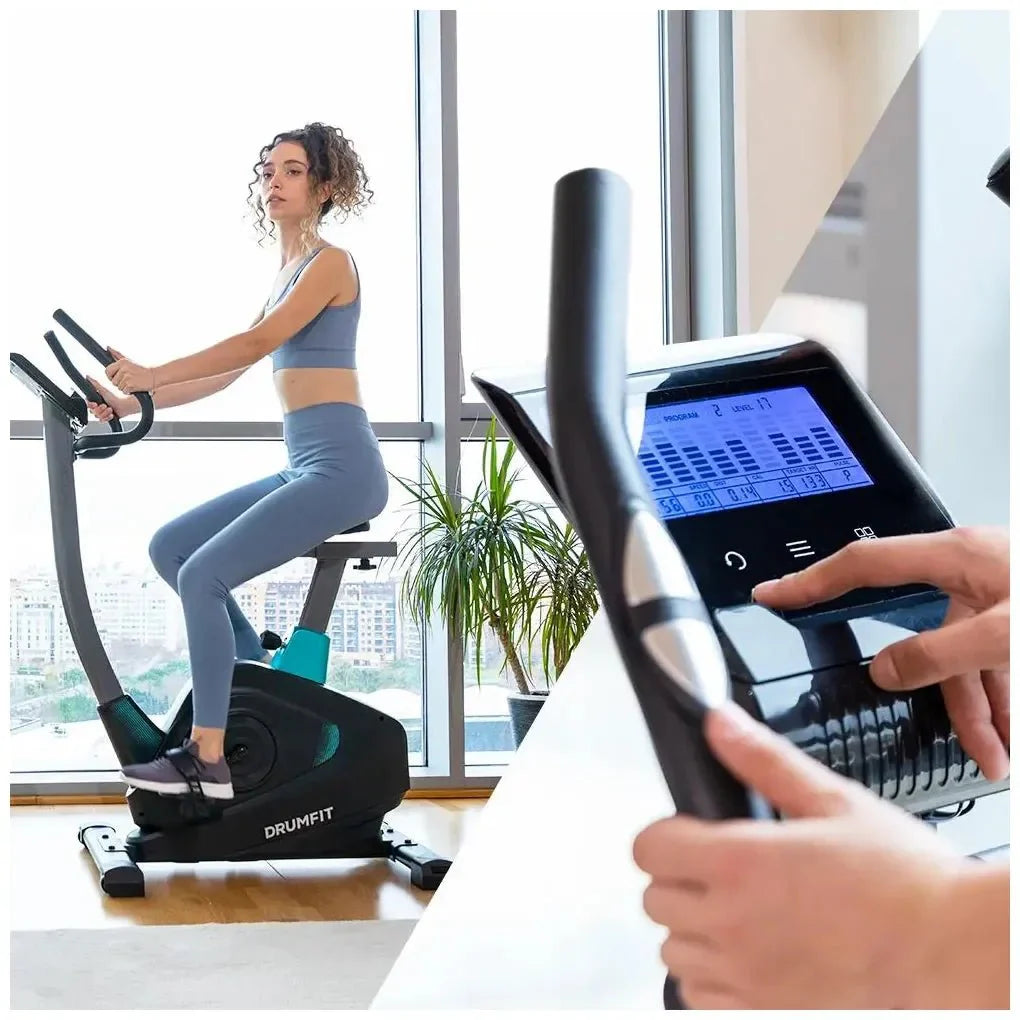 Bicicleta Estática de Alto Rendimiento con Resistencia Magnética y Monitor de Frecuencia Cardíaca de Cecotec