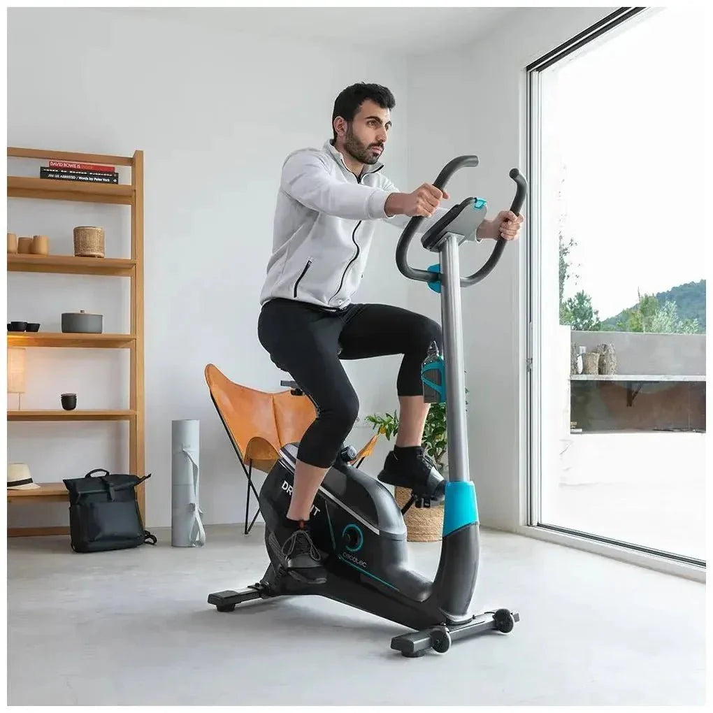 Bicicleta Estática Premium con Resistencia Magnética y Medidor de Frecuencia Cardíaca de Cecotec
