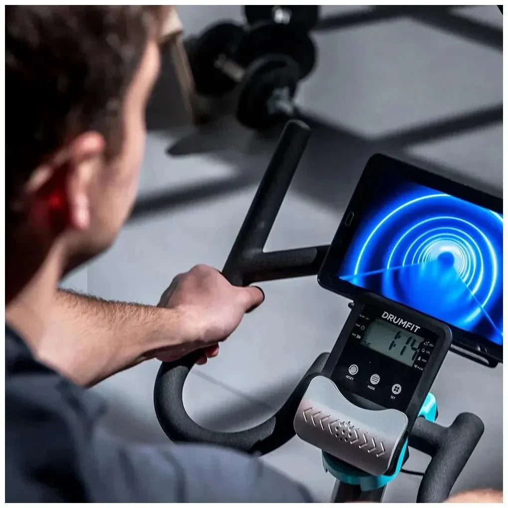 Bicicleta Estática Compacta y Silenciosa con Resistencia Magnética y LCD de Cecotec