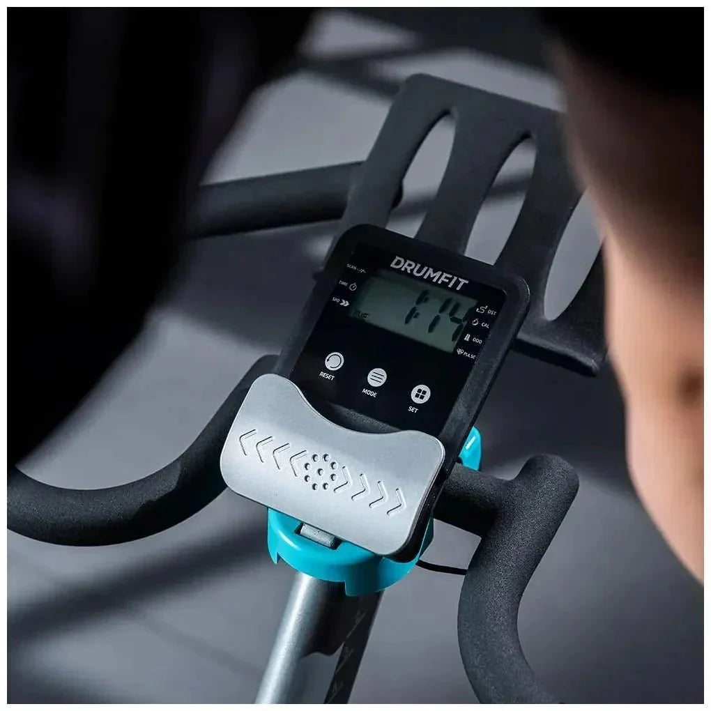 Bicicleta Estática Compacta y Silenciosa con Resistencia Magnética y LCD de Cecotec
