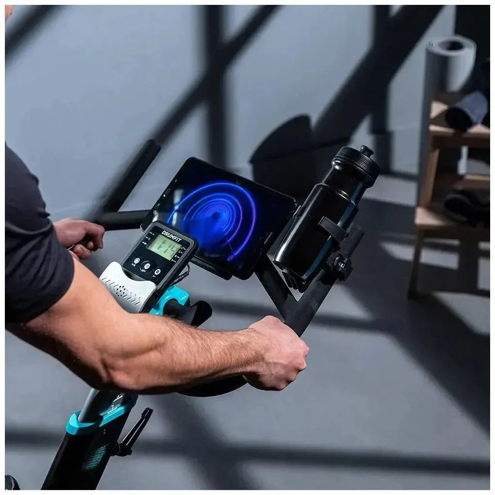 Bicicleta Estática Compacta y Silenciosa con Resistencia Magnética y LCD de Cecotec
