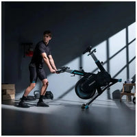 Bicicleta Estática Compacta y Silenciosa con Resistencia Magnética y LCD de Cecotec