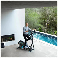 Bicicleta Elíptica DrumFit 9000 Eir Pro: Resistencia Magnética y Monitor LCD de Cecotec