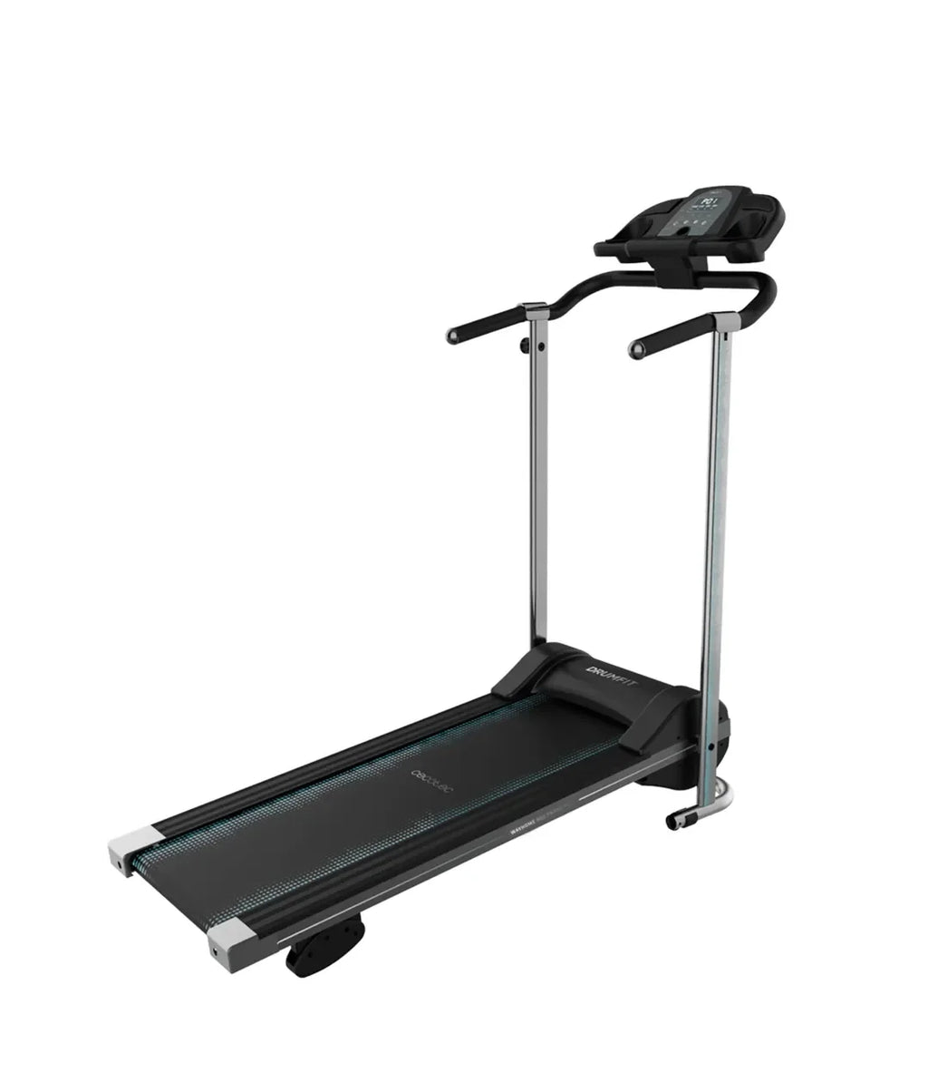 Cinta de Andar Plegable 550W con 12 Programas y Panel LCD para Entrenamiento en Casa de Cecotec