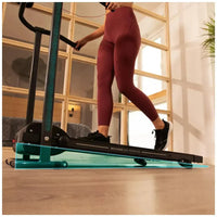 Cinta de Andar Plegable 550W con 12 Programas y Panel LCD para Entrenamiento en Casa de Cecotec