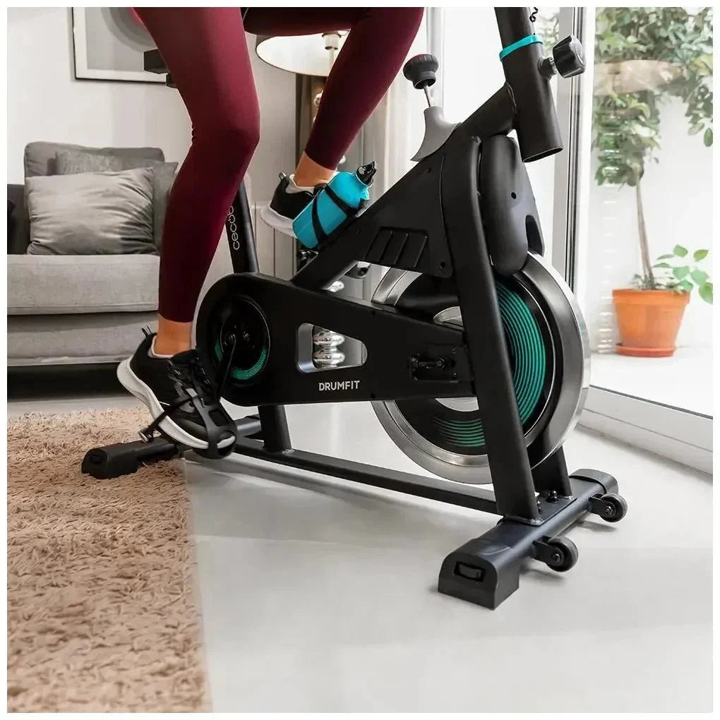 Bicicleta Indoor DrumFit 10000 Teseo: Entrenamiento Completo en Casa de Cecotec