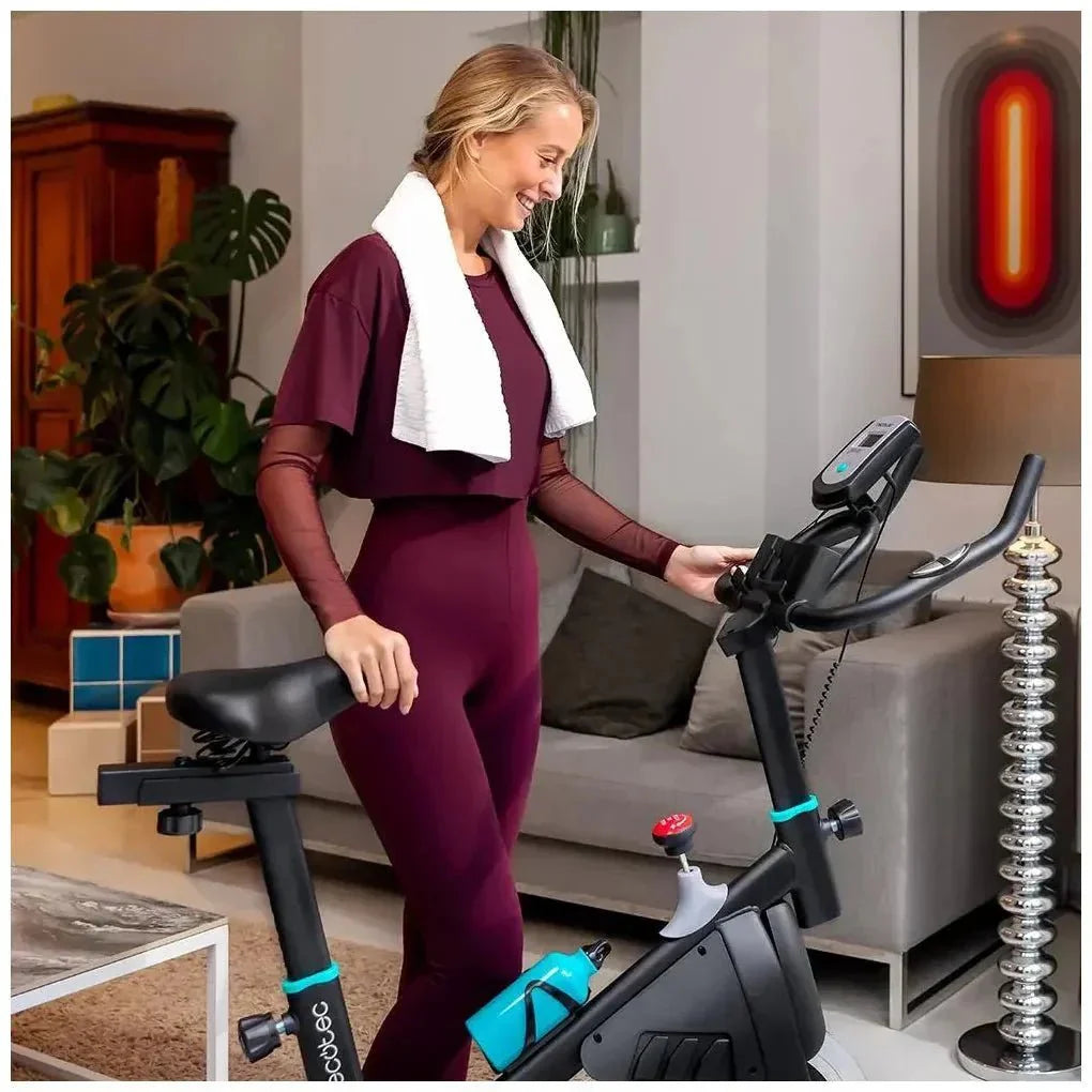 Bicicleta Indoor DrumFit 10000 Teseo: Entrenamiento Completo en Casa de Cecotec