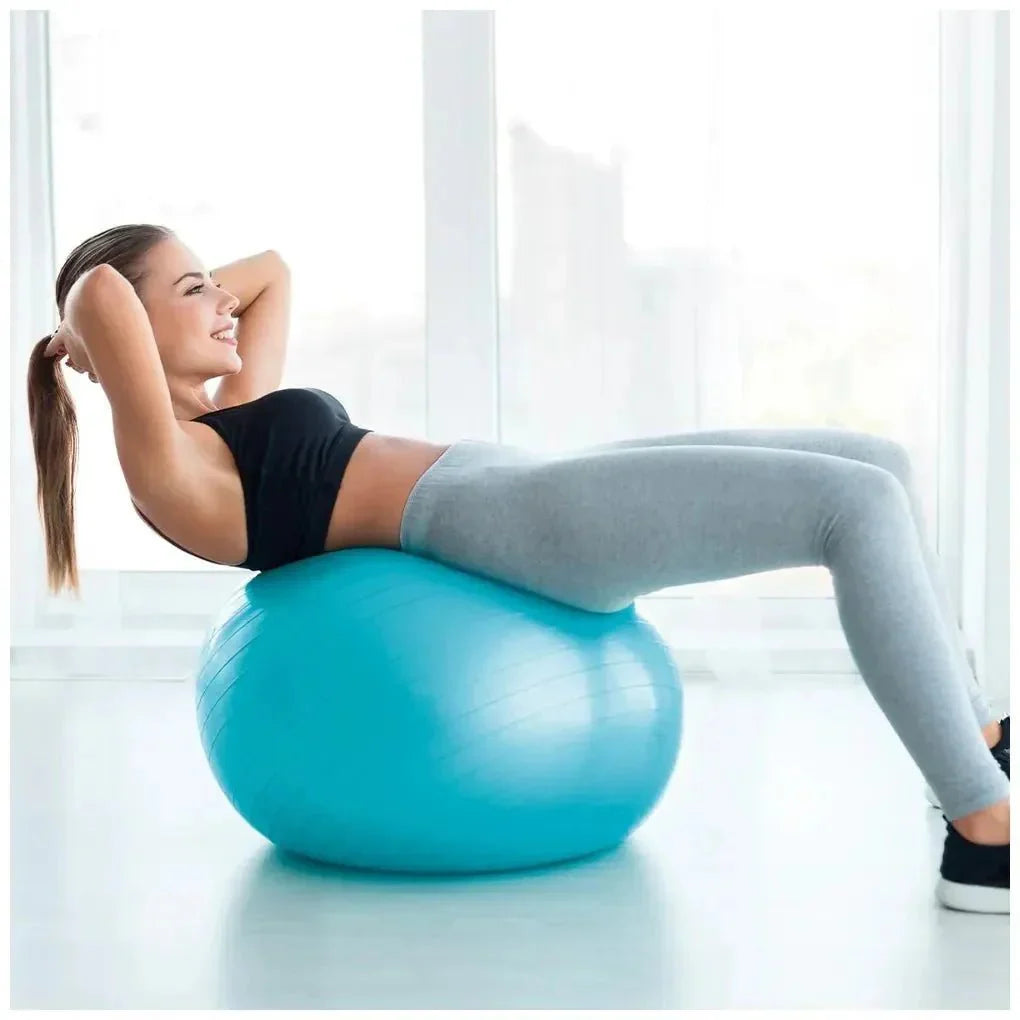Pelota Fitness 65cm: Tonifica y Fortalece en Casa con DrumFit de Cecotec