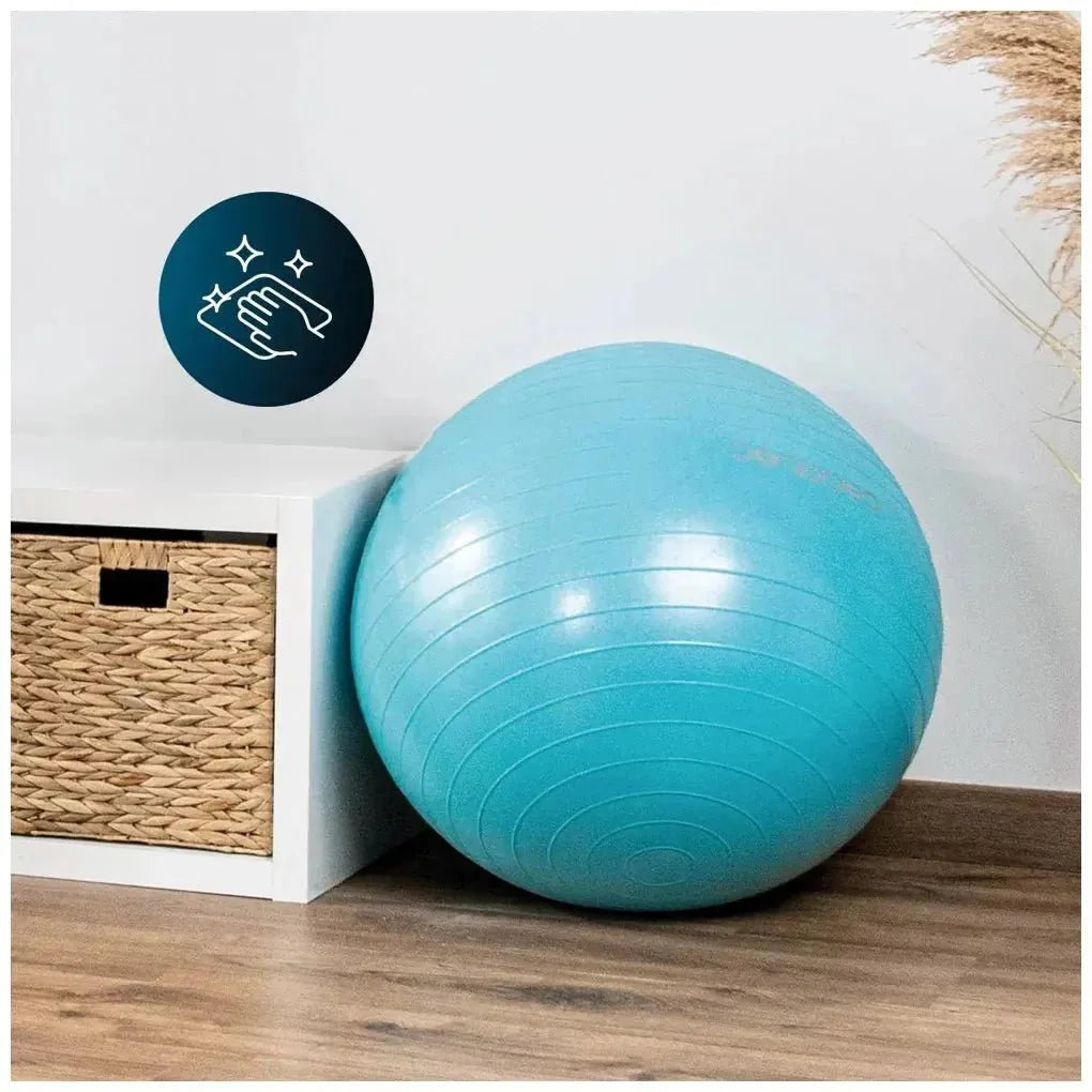 Pelota Fitness 65cm: Tonifica y Fortalece en Casa con DrumFit de Cecotec