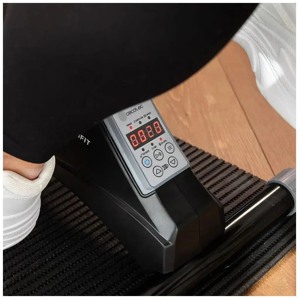 Pedalier Estático DrumFit Cycle Compact Pro con movimiento asistido control remoto y pantalla LED Cecotec