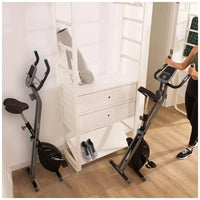 Bicicleta Estática Plegable con LCD y Resistencia Magnética para Entrenamiento en Casa de Cecotec