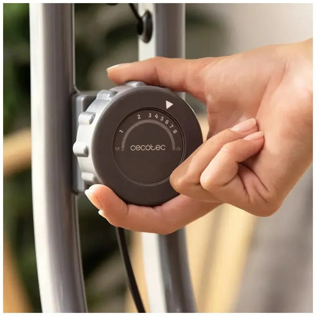 Bicicleta Estática Plegable con LCD y Resistencia Magnética para Entrenamiento en Casa de Cecotec