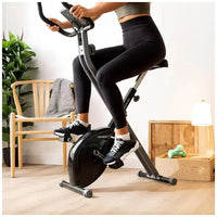 Bicicleta Estática Plegable con LCD y Resistencia Magnética para Entrenamiento en Casa de Cecotec