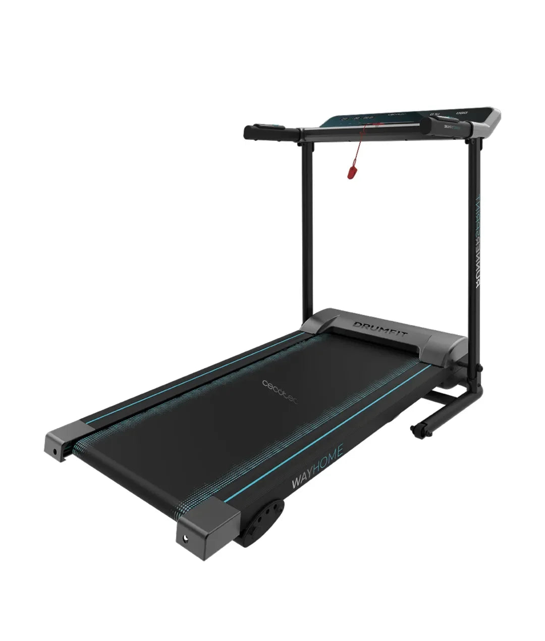 Cinta de Correr Plegable DrumFit WayHome 1000: Potente, Compacta y Versátil de Cecotec