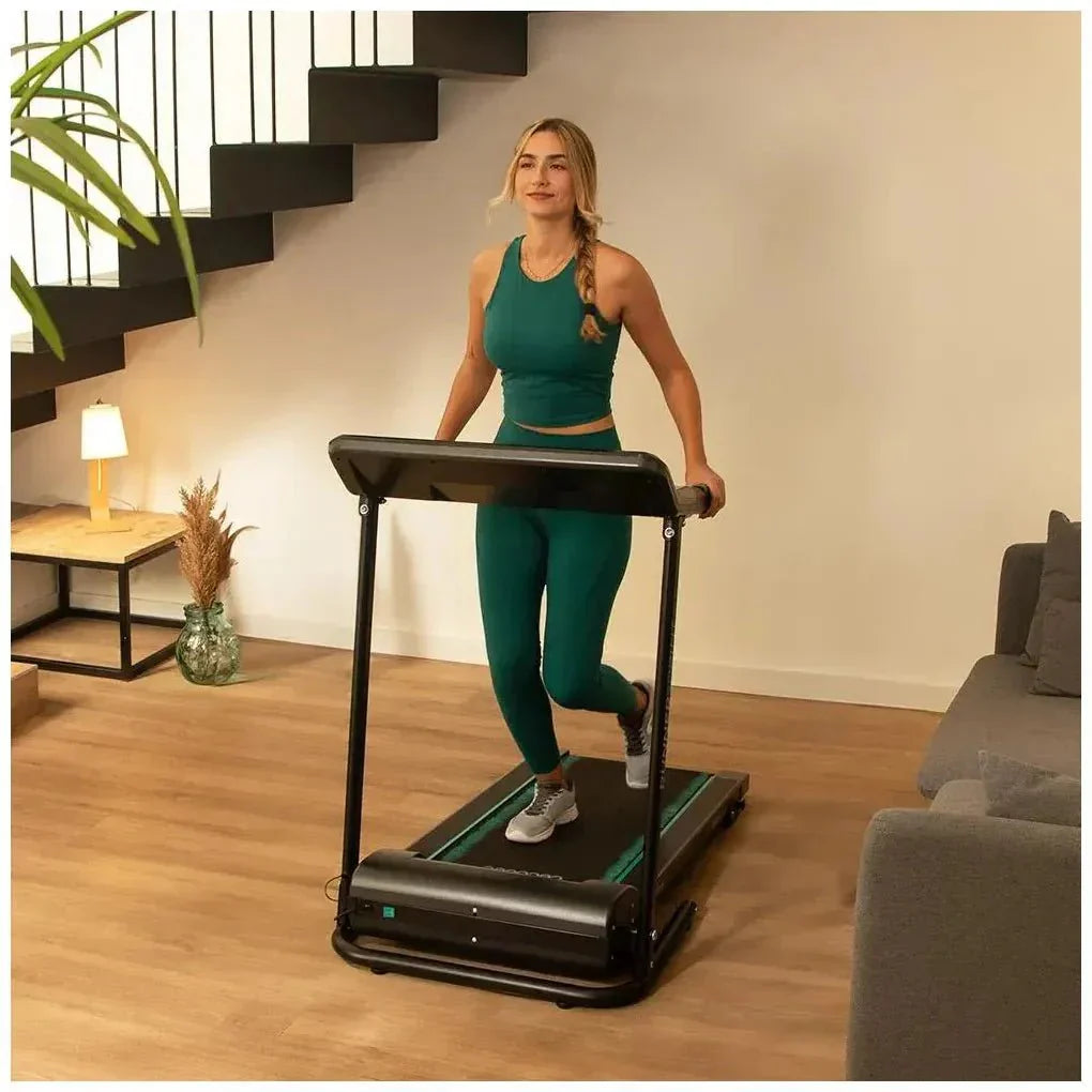 Cinta de Correr Plegable DrumFit WayHome 1000: Potente, Compacta y Versátil de Cecotec