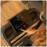 Cinta de Correr Plegable 600W con 12 Programas y Velocidad Ajustable de Cecotec